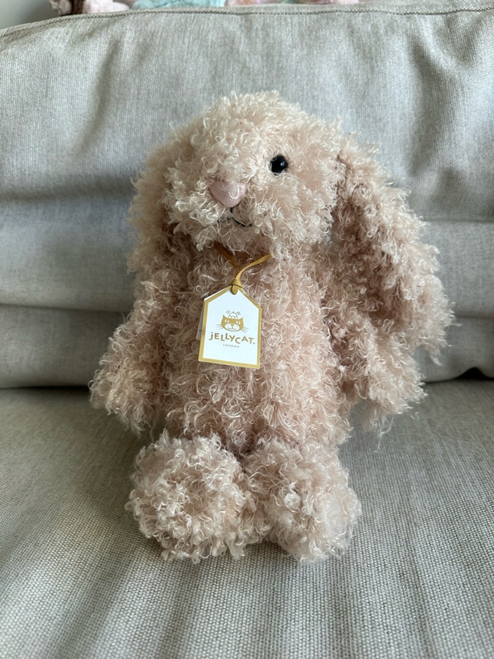Jellycat Bashful Luxe Curly Bunny